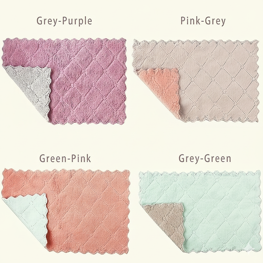 Multipurpose Microfiber Dishwashing Towels