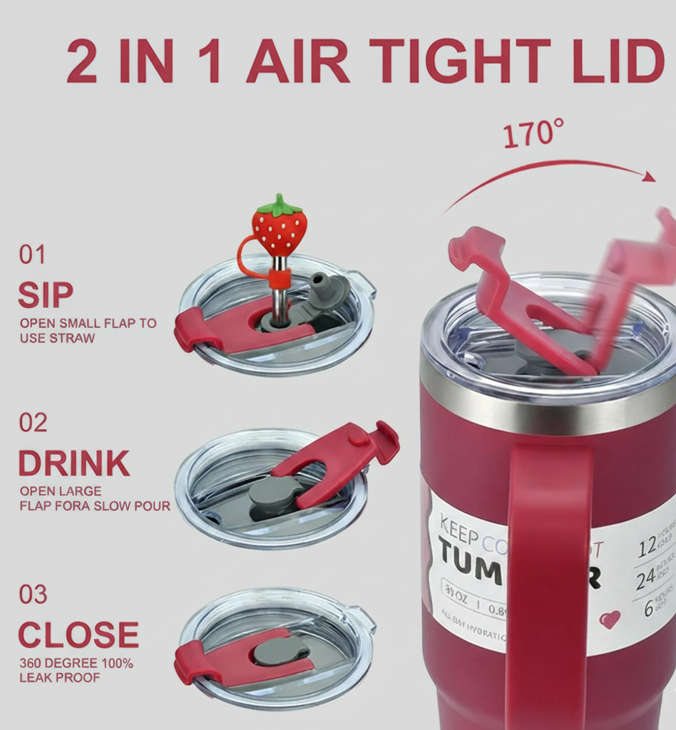 30/40oz Stainless Steel Tumbler