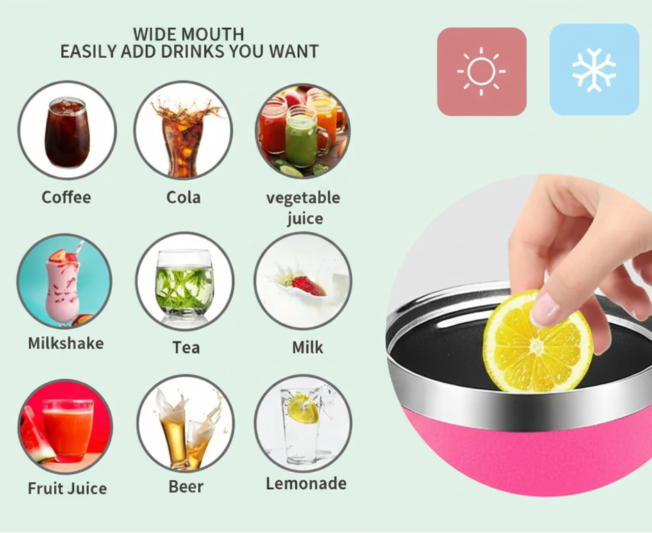 30/40oz Stainless Steel Tumbler